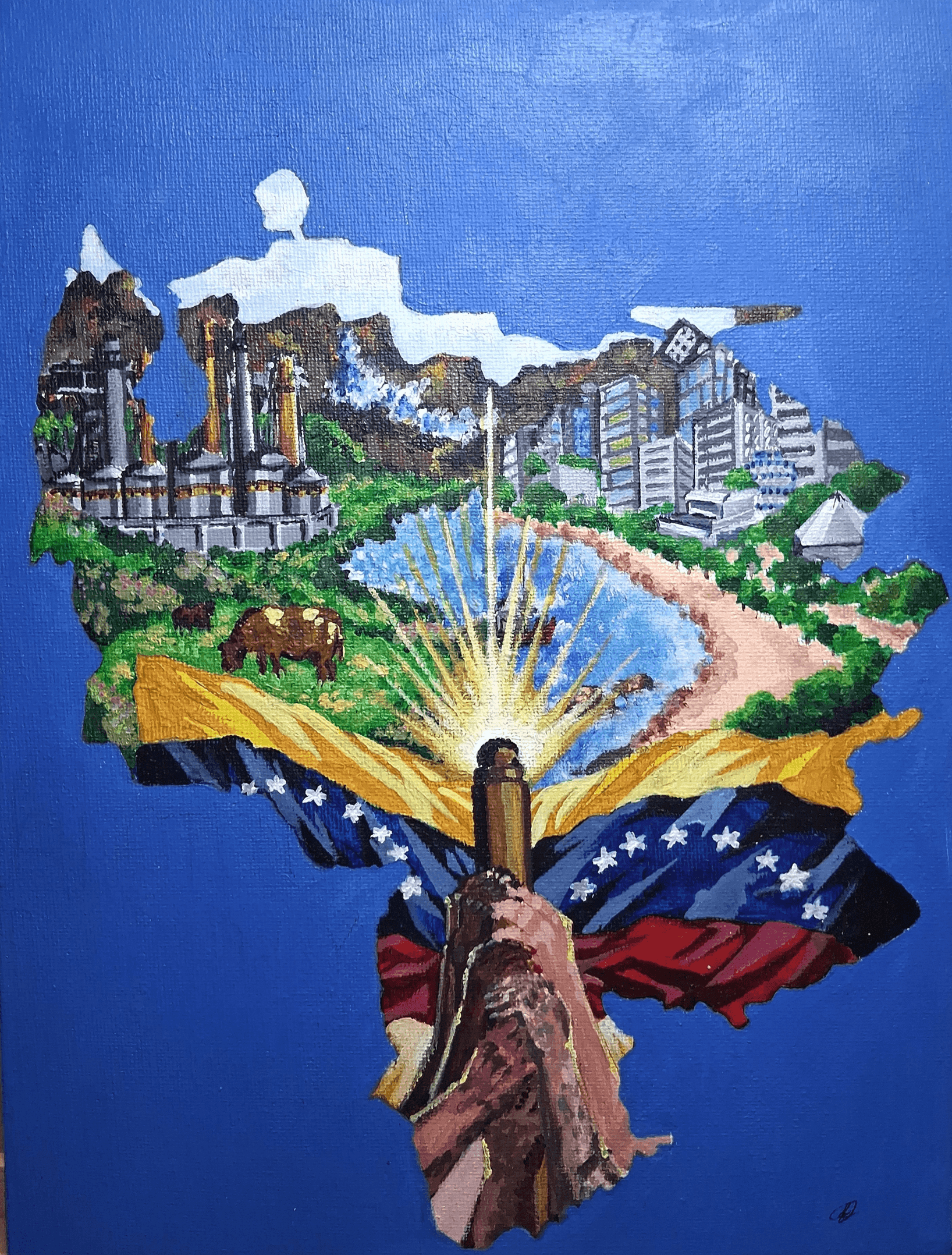 A Free Venezuela – art piece 2