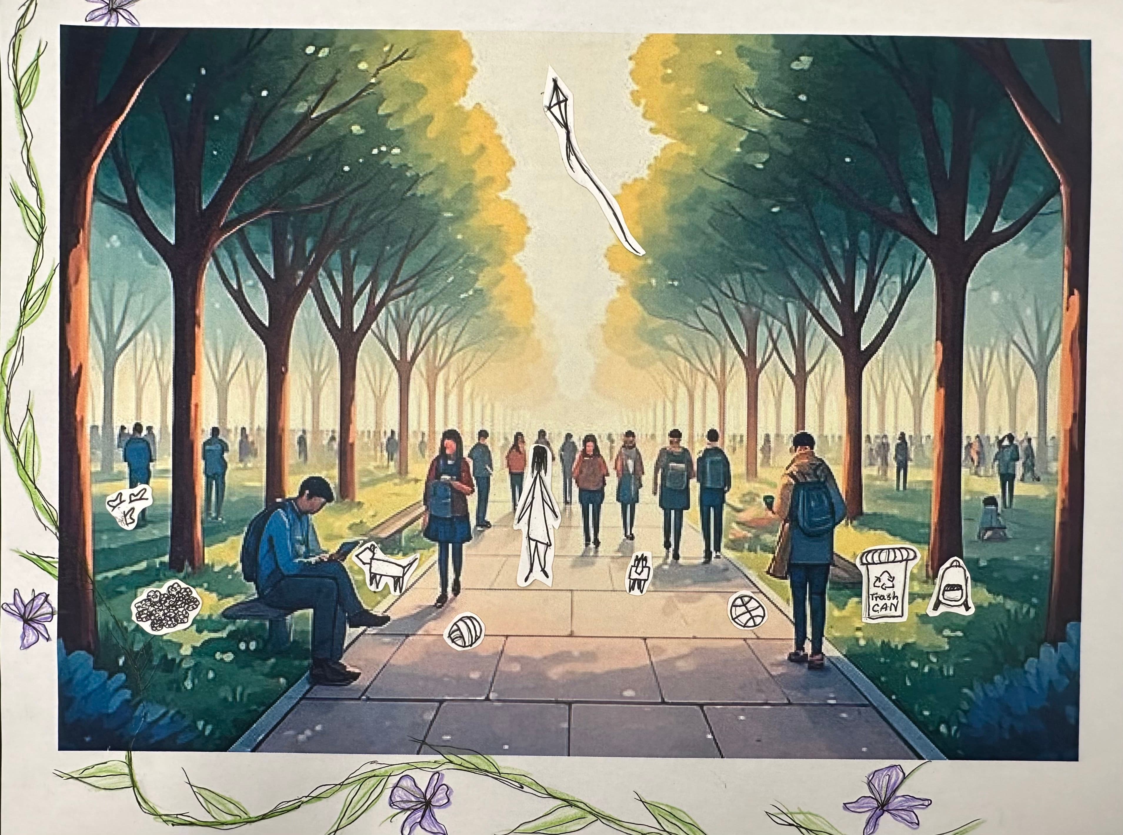 When Happiness Fades – art piece 1