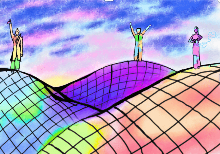 Climbing Their Mountain / Climbing Your Mountain – art piece 2